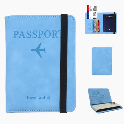 Porte-passeport anti-magnétique slim