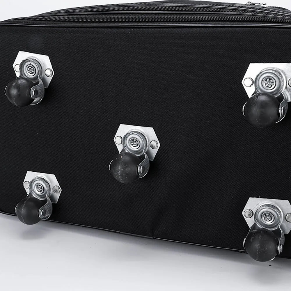 Valise à roulettes pliable et extensible