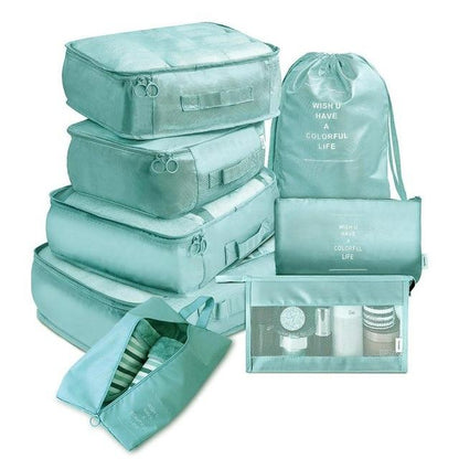 Organisateurs de Valise Colorful Life Turquoise Default Title