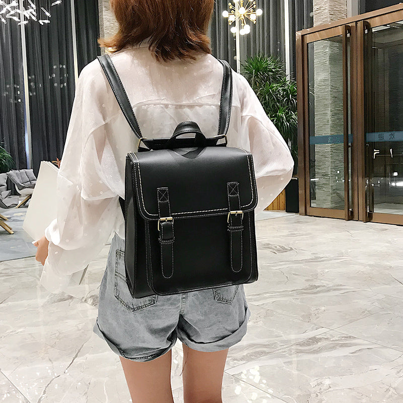Sac de Voyage Vintage Femme en PU Marron
